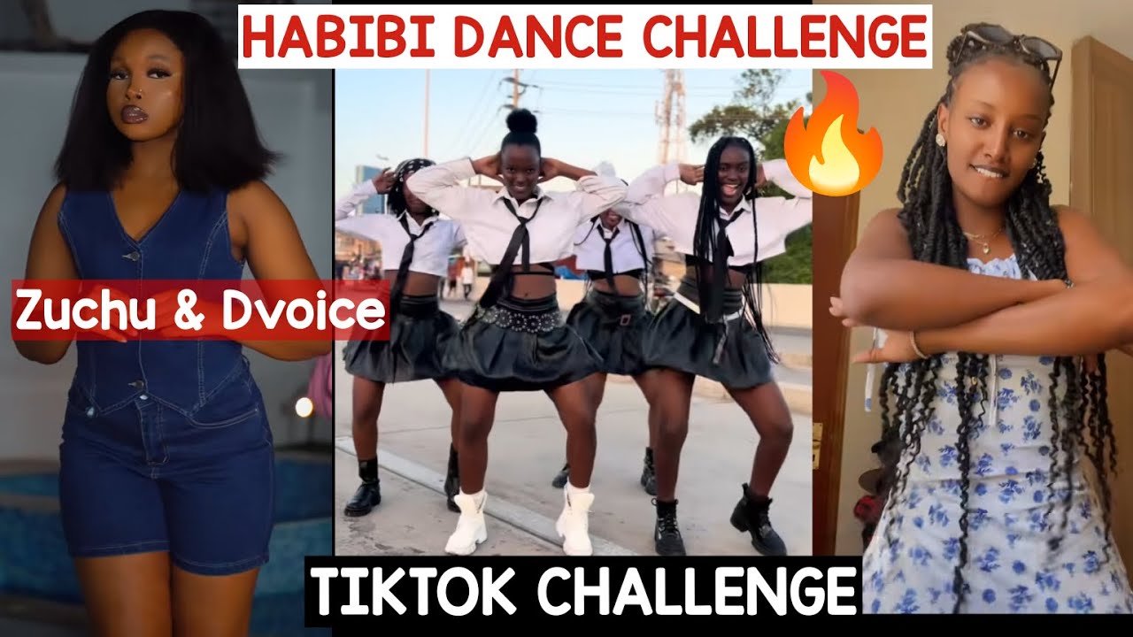 HABIBI DANCE CHALLENGE 🔥 (BARIDI) ZUCHU ft DVOICE Best TikTok challenge 🔥
