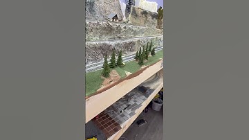 N scale Northern Pacific Spur N Noch Static Grass Forest