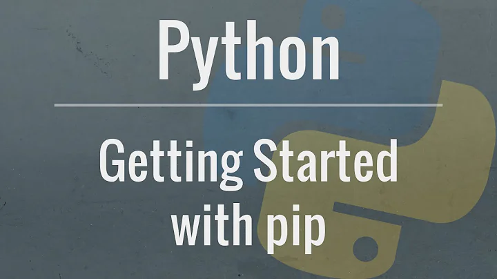 Python Tutorial: pip - An in-depth look at the package management system