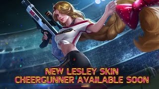 Mobile Legends Bang Bang Lesley New Skin Cheergunner