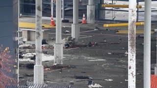 Witness describes vehicle explosion on bridge between New York and Canada