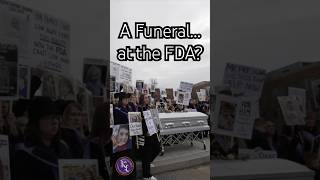 Rare Disease Families Hold Mock Funeral Outside FDA Urging Faster Access to Treatments