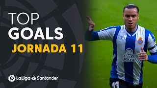 Todos los goles de la jornada 11 de LaLiga Santander 2021\/2022