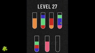 Water Sort Puzzle - Level 27 | Color Puzzle Game Solution