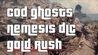 COD Ghosts Nemesis DLC Gold Rush Gameplay Review "Nemesis Gold Rush Map"