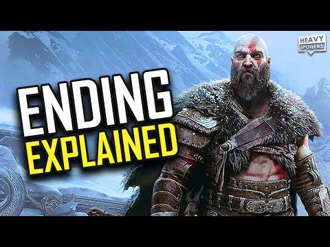 GOD OF WAR RAGNAROK Ending Explained | Video Game Breakdown, Secret Ending, Theo