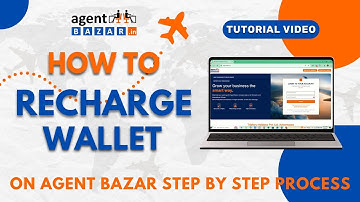 How to Recharge Wallet on Agent Bazar | Step-by-Step Guide for Travel Agents
