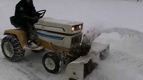 IH Cub Cadet Snow blower.