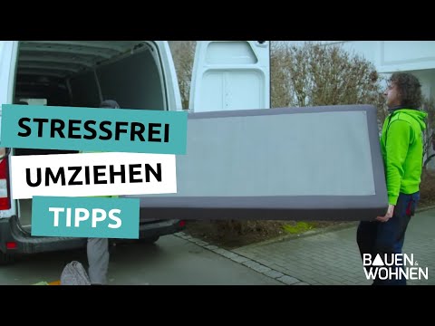 Video: Lagern Umzugsfirmen Möbel ein?