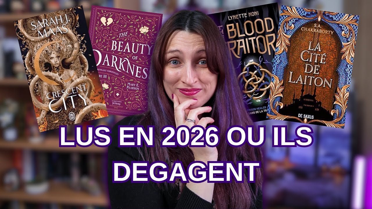 LUS EN 2026 OU ILS DEGAGENT: certains livres en sursis, d'autres à découvrir !