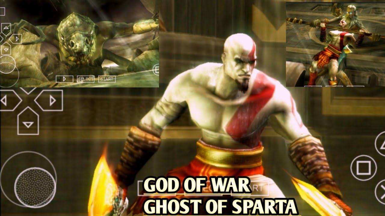 God of War Ghost of Sparta PPSSPP Zip File Download for Android