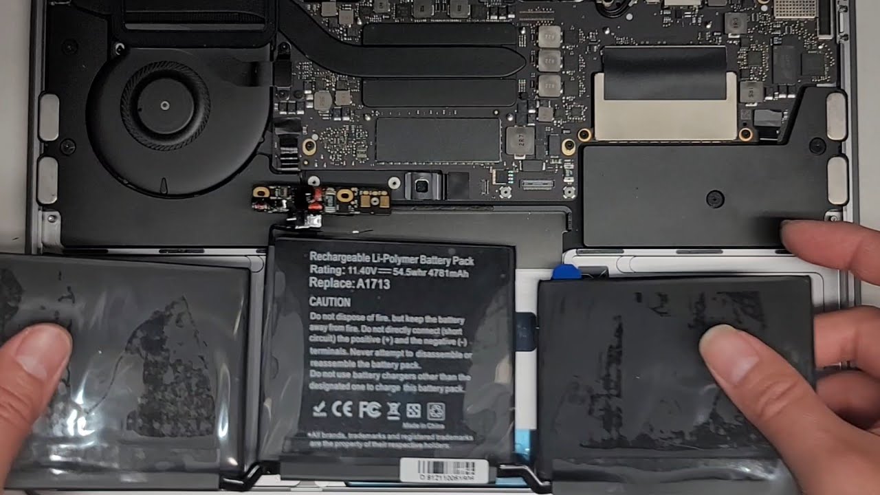 late-2016-13-inch-a1708-macbook-pro-disassembly-battery-replacement