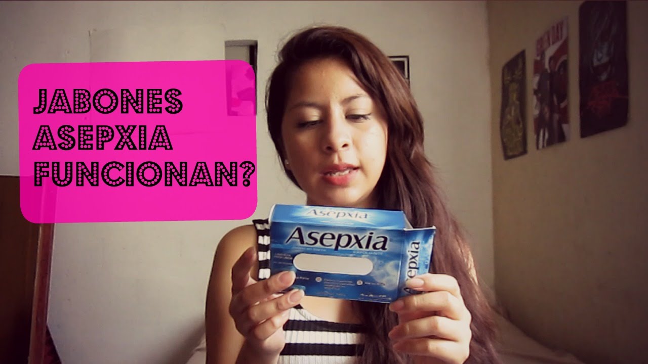 Como lavarse la cara con jabon asepxia