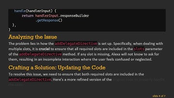 Solving the addDelegateDirective Challenge with Alexa Skills