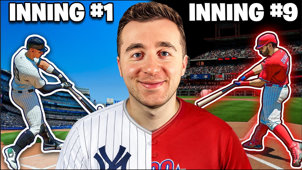 MLB The Show, But EVERY Inning I Swap Teams!