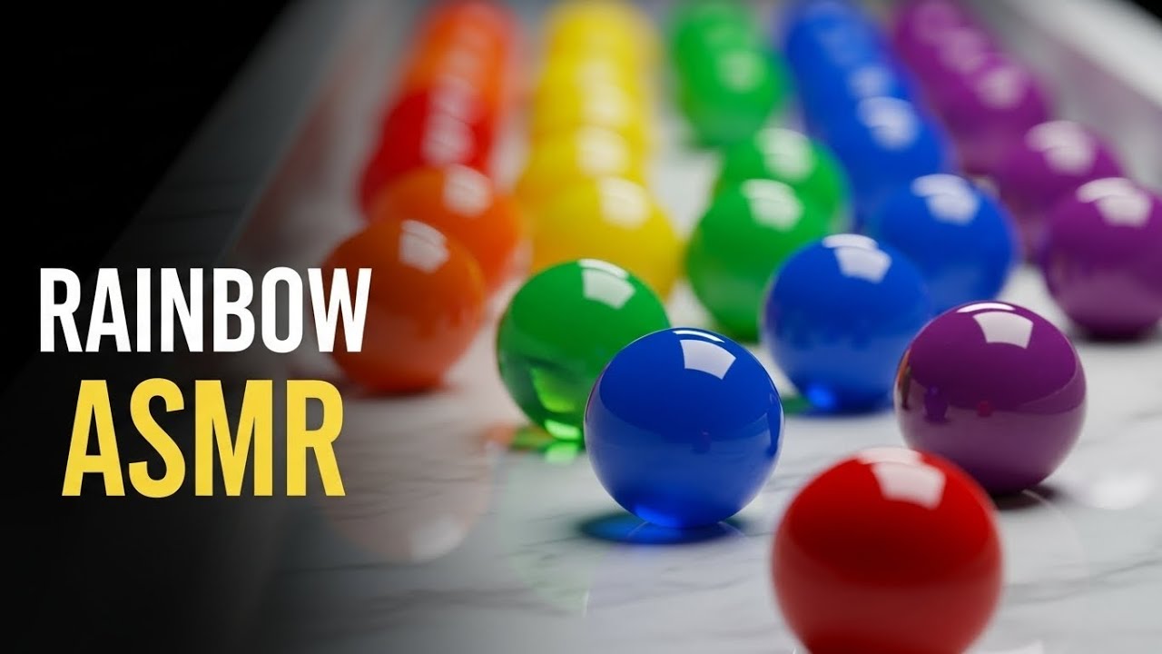 Rainbow Marble Run 🌈 | Oddly Satisfying ASMR (No Talking)