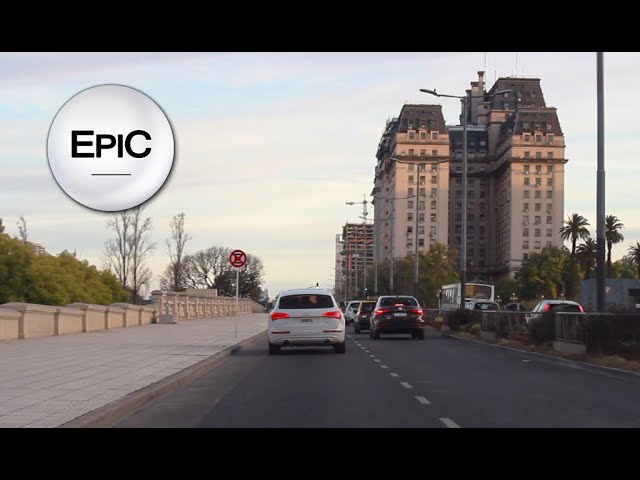 Carro De Buenos Aires Argentina Video Estoque - Vídeo de avenida, paisagem:  187080979