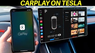 CARPLAY IS HERE! - Tesla Model 3 & Model Y screenshot 3