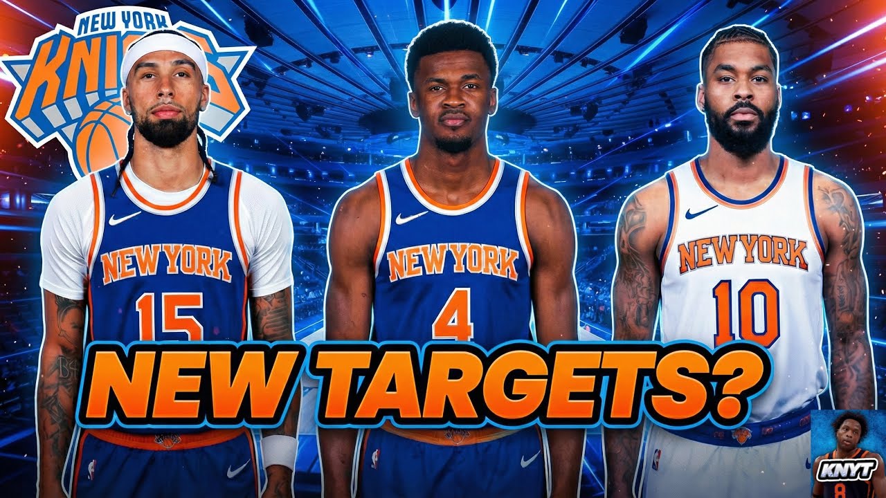 NAJI MARSHALL TO THE KNICKS? Multiple NEW Trade Targets Emerge! | Knicks News