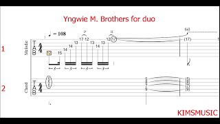 Yngwie  Brothers For Duo Free Tabs
