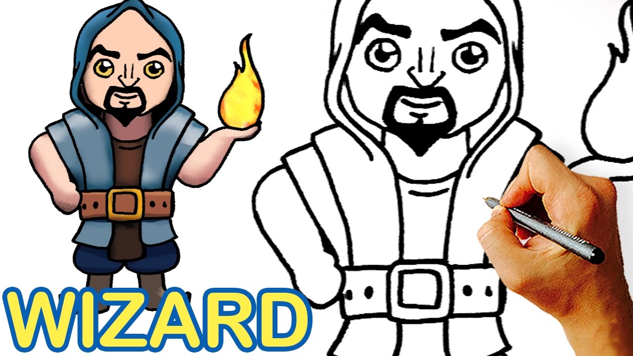 Featured image of post How To Draw Clash Royale Wizard Learn how to draw ice wizard from clash royale in this easy step by step drawing tutorial