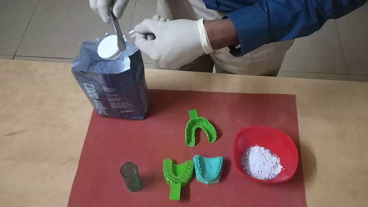alginate impression making alginate impression making