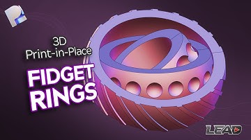 How To Design a Print In Place Fidget Ring with Plasticity | Beginner | #3dprinting