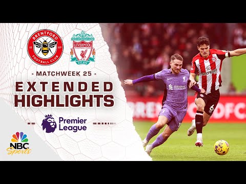 Brentford v. Liverpool | PREMIER LEAGUE HIGHLIGHTS | 2/17/2024 | NBC Sports