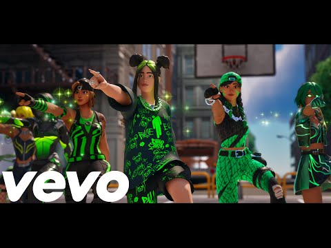 Billie Eilish - you should see me in a crown (Official Fortnite Music Video) NEW EMOTE