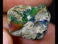 12.52 cts Natural Untreared Black Opal Rough