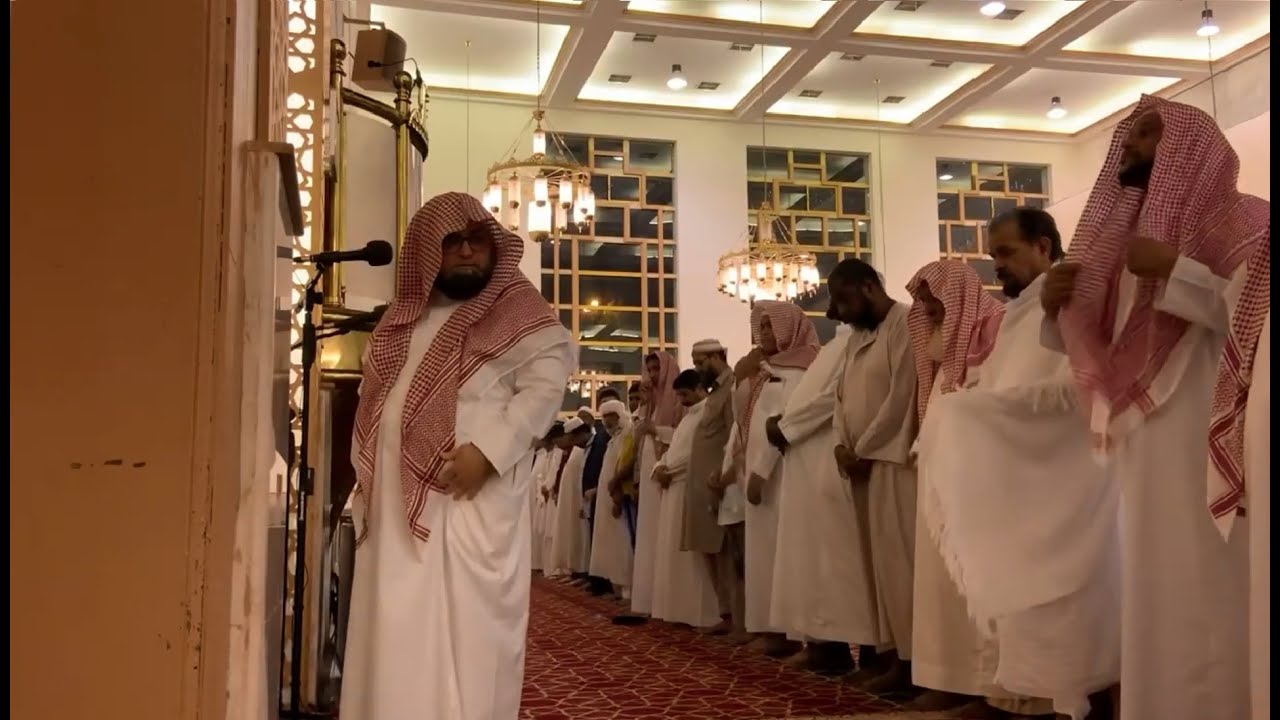 صلاة العشاء يوم السبت 10-4-1441 الشيخ محمود خليل القارئ مسجد بن باز بمكه المكرمه