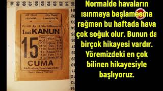 Berdül Acüz-Koca Karı Soğukları Nedir?
