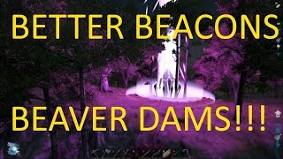 BETTER BEACON LOOT DROPS AND BEAVER DAMS!- ARK Survival Evolved