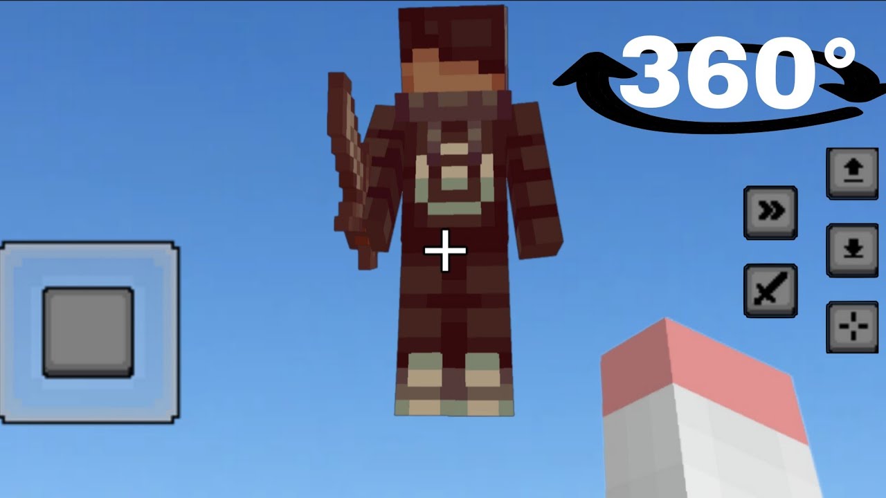 How to 360 COMBO in Minecraft Mobile (Bedrock/Pocket Edition ...