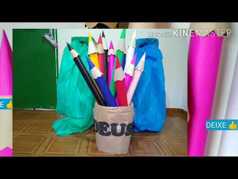 HOW TO MAKE A GIANT PENCIL
