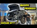 My Destroyed Audi RS5 Is Finally Showing Some Life! (EXTREME COPART REBUILD) [Part 9]