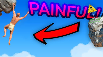 getting over it 2 is even more painful (difficult game about climbing)