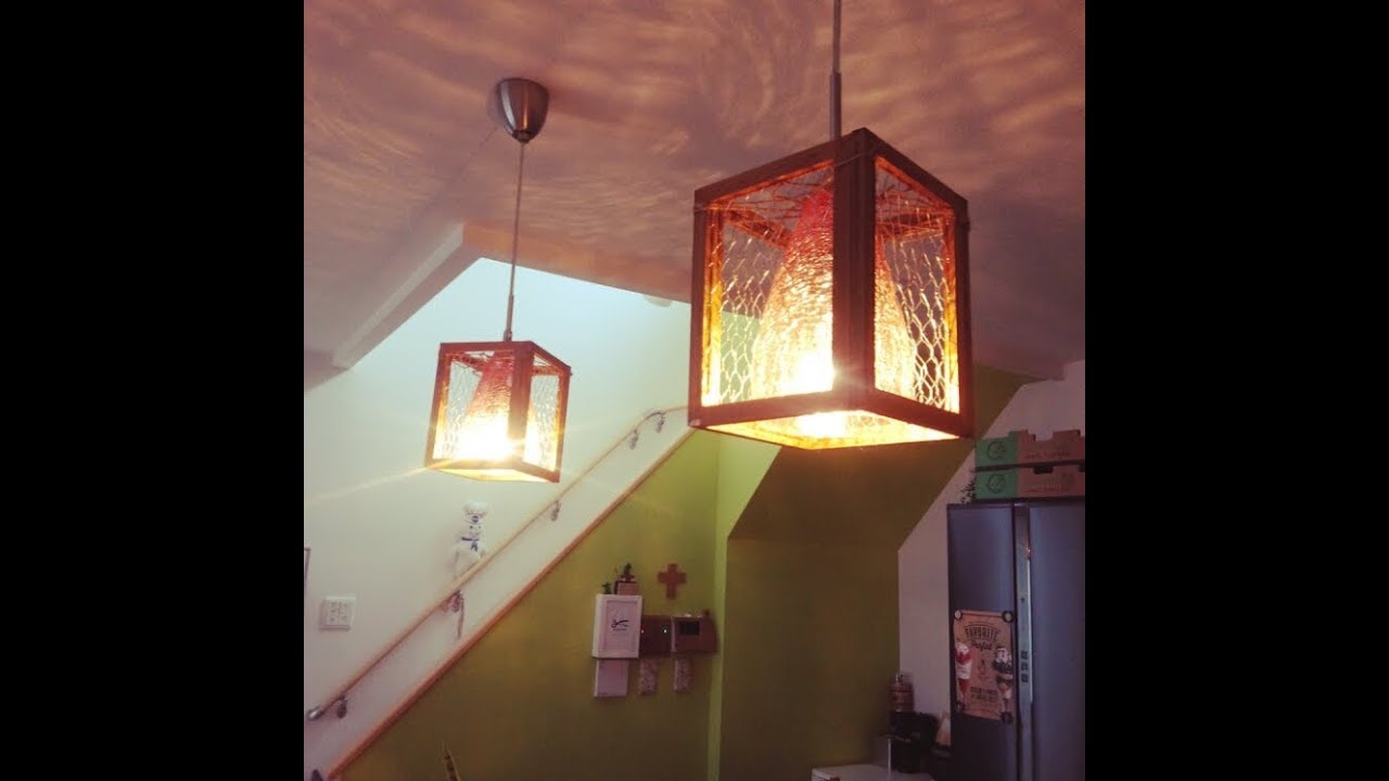 Diy 100均の商品を使った 照明カバー のリメイク アレンジインテリアアイデア Remake Arrange Interior Idea Of Lighting Cover Youtube