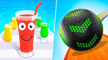 Going Balls ⚔️ Juice Run - All Levels Update Gameplay Walkthrough Android & IOS - NEW APK!