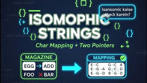 ✅ ISOMORPHIC STRINGS Explained in 5 Minutes! | MAHA-SANGRAM Ep-12 | LeetCode Easy to Crack 🚀