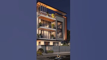 Luxury Exterior Rendering #shorts #vray #coronarenderer #3dsmax +