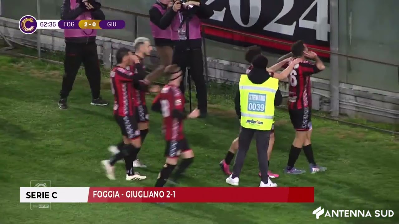 18 GENNAIO 2026 - SERIE C: FOGGIA - GIUGLIANO 2-1
