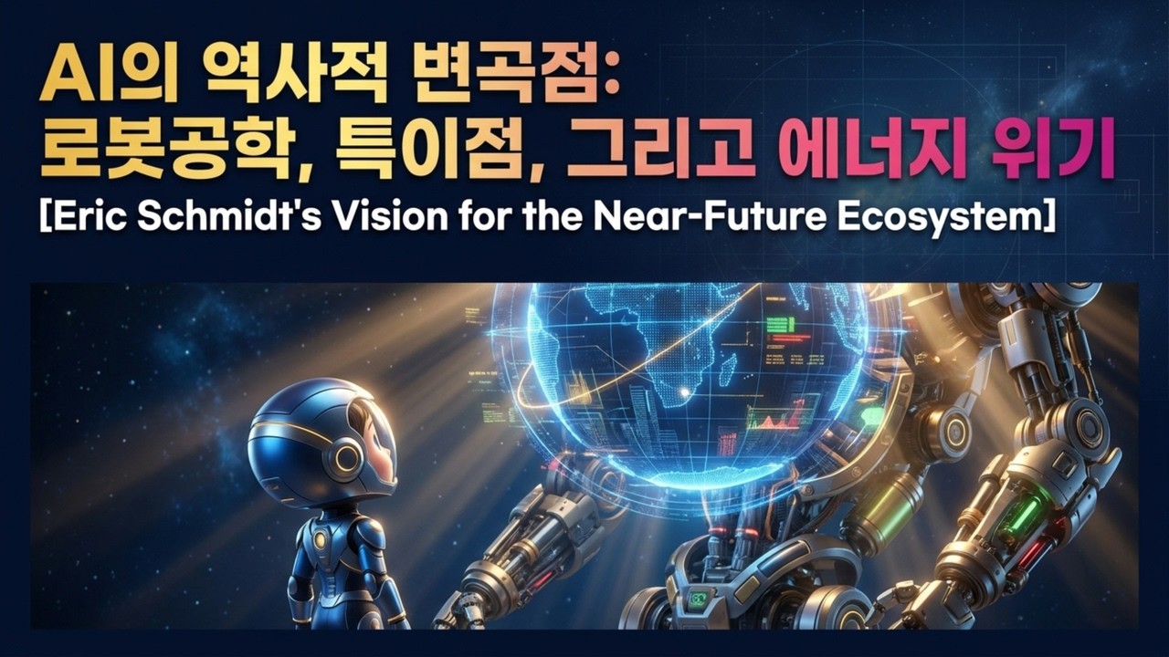 에릭 슈미트의 경고: 상상조차 못 할 AI의 거대한 폭주와 인류의 운명 | LLM을 넘어 ASI로: 인류 역사를 바꿀 AI 융합의 4가지 핵심 기둥