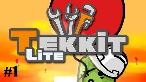 Tekkit Lite With Shawn Part 1 - Da Basics
