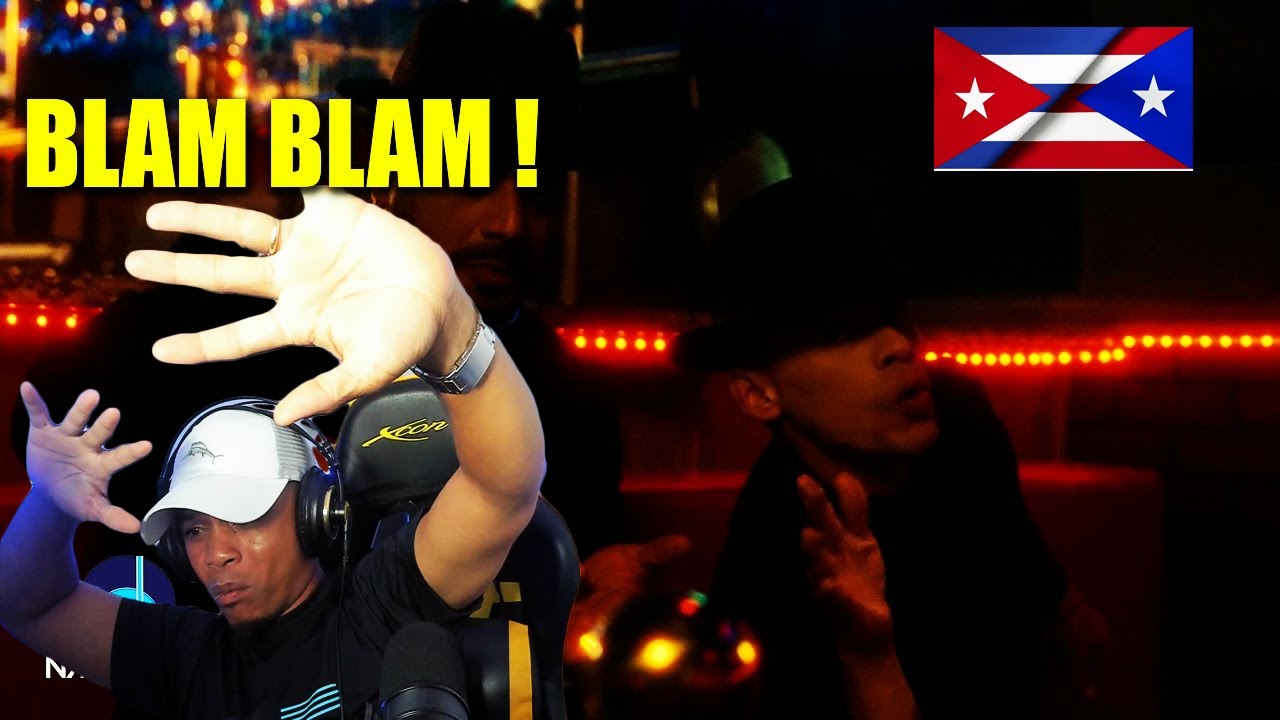 DOMINICANO ELOQUESE CON Vico C - Blam Blam x Al2 El Aldeano (Video Oficial) REACCION