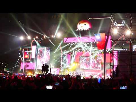 張惠妹 三天三夜 Live@2016台北最high跨年晚會