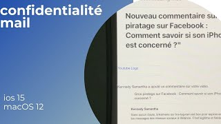 iOS 15 / macOS 12 : Confidentialité dans mail. Pourquoi les images ne s'affichent plus dans mail 