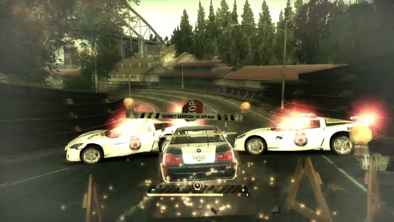NFS Most Wanted (2005) Heat 1-10 Police Chase HD (HARD MODE)