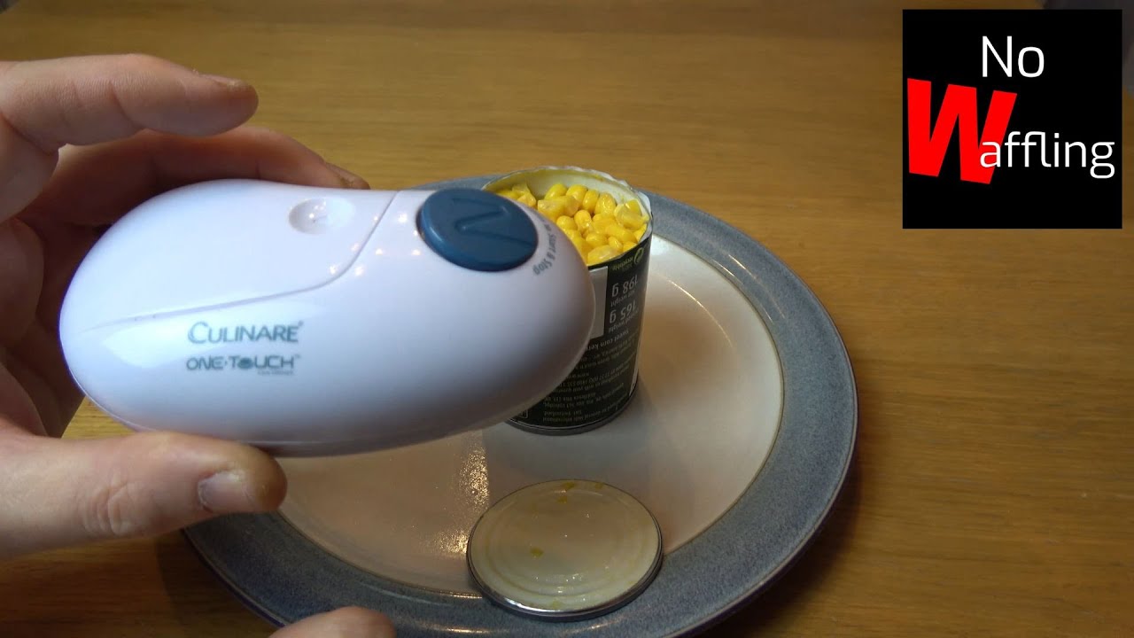 Culinare One Touch Electric Can Opener - A Beginners Guide on ...