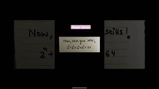 #maths #exponents #exam #powerseries #practice